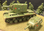 KV 1/2 Heavy Tank. painted