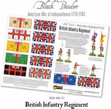 British Infantry Regiment, AWI