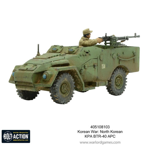 Korean BTR 40 Armoured Personal Carrier