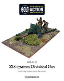 Soviet zis-3 gun and crew