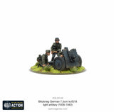 Blitzkrieg German 75mm LeiG 18 light artillery (1939-42)