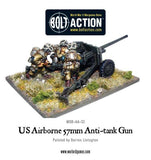 US Airborne 57mm AT Gun And Crew