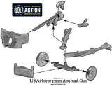 US Airborne 57mm AT Gun And Crew