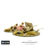 8th Army 2 pounder anti tank gun