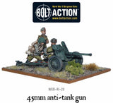 Soviet 45mm Anti Tank gun