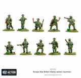 British Army Infantry Section (summer uniform) Korean War