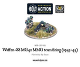 Waffen SS MG42 machine gun team