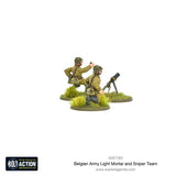 Belgian Light Mortar and Sniper Team