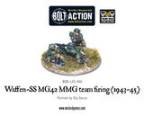 Waffen SS MG42 machine gun team