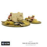 8th Army 2 pounder anti tank gun