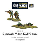 Commando Vickers K  LMG teams