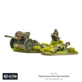 French Army 47mm Medium Anti Tank Gun