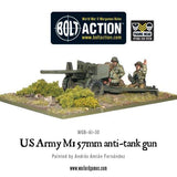 US Army M1 57mm Anti Tank Gun
