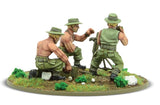 British medium mortar team