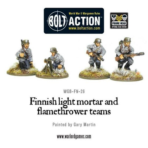 Finnish flame thrower and light mortar8