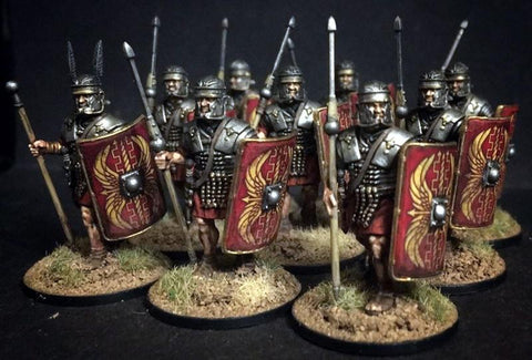 Imperial Roman Legionaires advancing