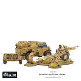 8th Army 25pdr & Quad