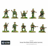 British Army Infantry Section (summer uniform) Korean War