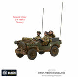 British Airborne Signals Jeep