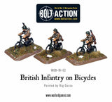 British Infantry on bicycles