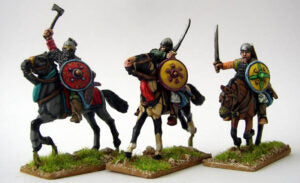 MA8 Saljuq/Syrian/Arab/Turkish Heavy Cavalry with attacking swords(bows slung)