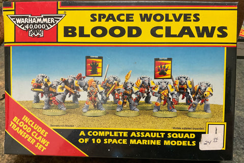 40K Space Wolves Blood Claws