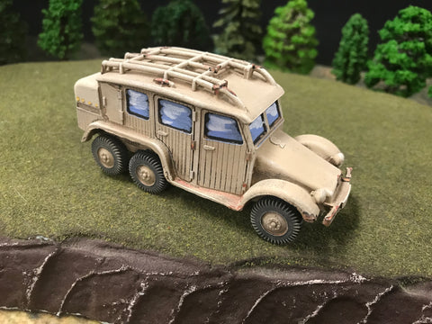 German Afrika korps radio truck