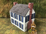 15mm American planked building