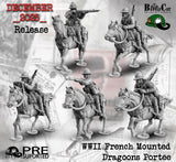 French Dragoon Portee Squad (mounted)