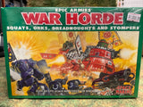 40K Epic Armies War Horde box set (1991)