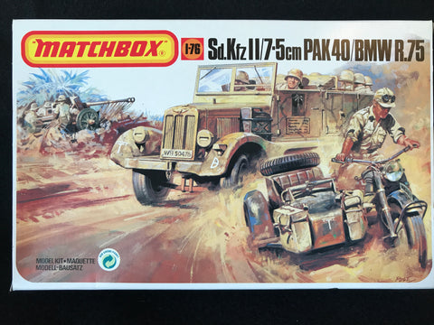 SdKfz II with pak 40 & BMW R.75