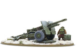 25pdr light gun with British Winter Crew