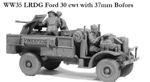 WW35 LRDG truck with 37mm portee