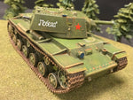 KV 1/2 Heavy Tank. painted