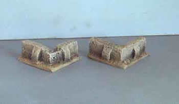 Rendered Corner wall. (H37)