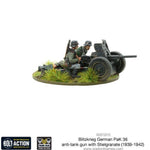 Blitzkrieg German Pak 36 with Stielgranate