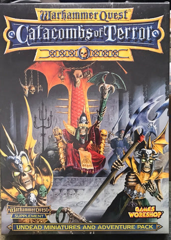 Warhammer Quest supplement, Catacombs of Terror. (1995)