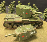 KV 1/2 Heavy Tank. painted