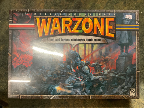 Mutant Chronicles Warzone, 2+ player board game (1998)