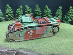 German Char B flamethrower tank