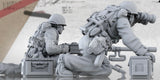 US Army Medium mortar platoon