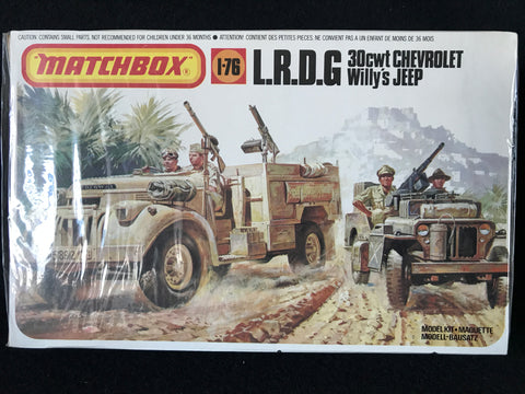 LRDG 30cwt Chevrolet & Willys Jeep