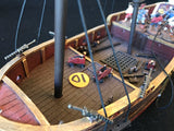 Damaged Pirate ship #10 and 10 crew