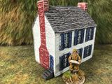 15mm American planked building
