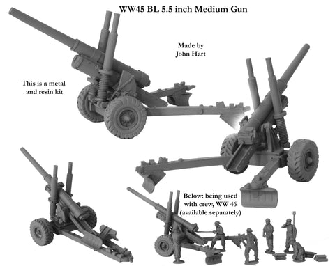WW45 5.5” medium howitzer