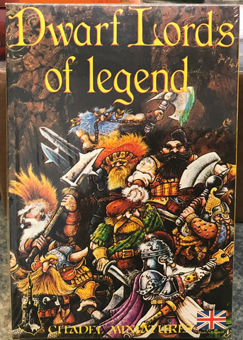 Citadel Dwarf Lords of Legend Box (mid ‘80’s)