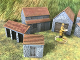 15mm Farm Buildings set.