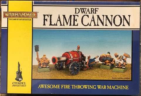 Citadel Dwarf Flame Cannon (mid ‘80’s)