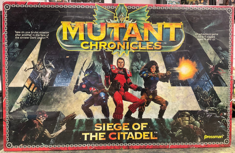 Mutant Chronicles Siege of the Citadel, 2+ player board game (1993)