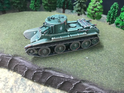 Soviet BT7A light tank